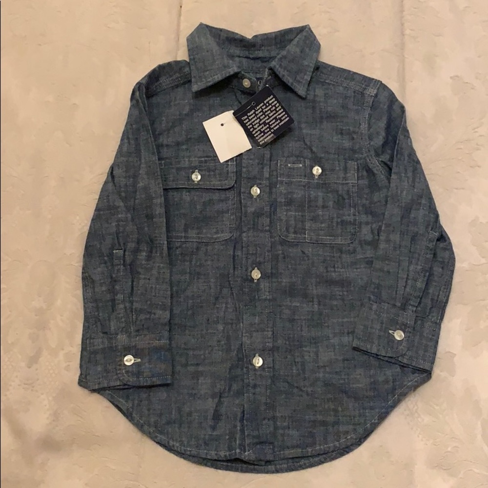 Denim Polo button down